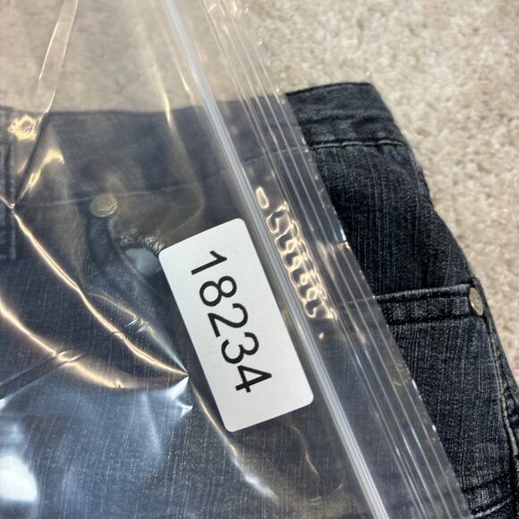 Duchess Y2K Side Ruched Denim Raw Hem Mini Skirt Women's 9 - Picture 7 of 7